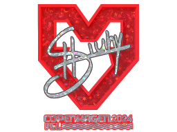 Sticker | siuhy (Glitter) | Copenhagen 2024