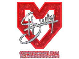Sticker | siuhy (Glitter) | Copenhagen 2024