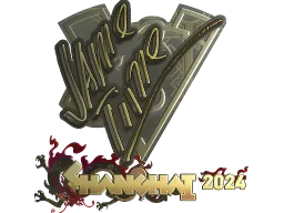 Sticker | Jame (Gold) | Shanghai 2024