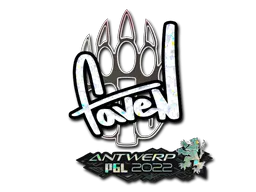 Sticker | faveN (Glitter) | Antwerp 2022