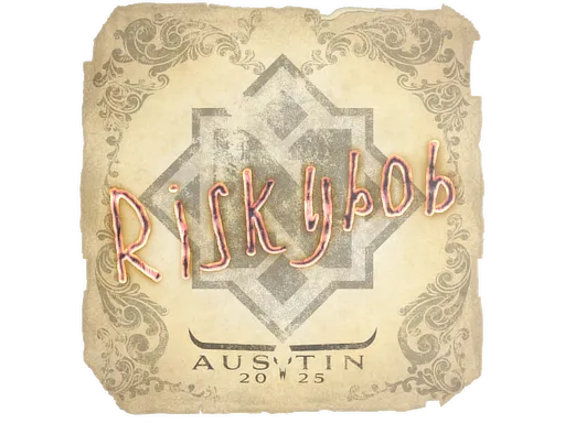 Sticker | riskyb0b | Austin 2025