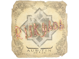 Sticker | riskyb0b | Austin 2025