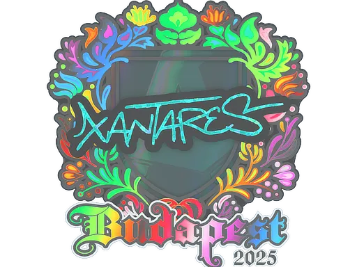 Sticker | XANTARES (Holo) | Budapest 2025