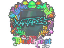 Sticker | XANTARES (Holo) | Budapest 2025