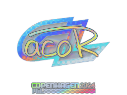 Sticker | acoR (Holo) | Copenhagen 2024
