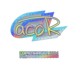Sticker | acoR (Holo) | Copenhagen 2024