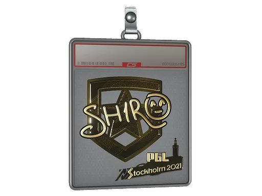 Sticker Slab | sh1ro (Gold) | Stockholm 2021