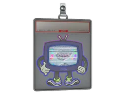 Sticker Slab | Global TV (Lenticular)