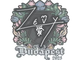 Sticker | zevy | Budapest 2025