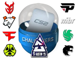 Austin 2025 Challengers Sticker Capsule