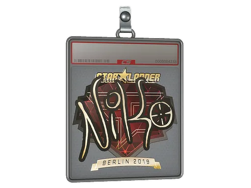 Sticker Slab | NiKo (Gold) | Berlin 2019