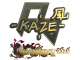 Sticker | Kaze (Gold) | Shanghai 2024