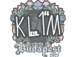 Sticker | kl1m | Budapest 2025