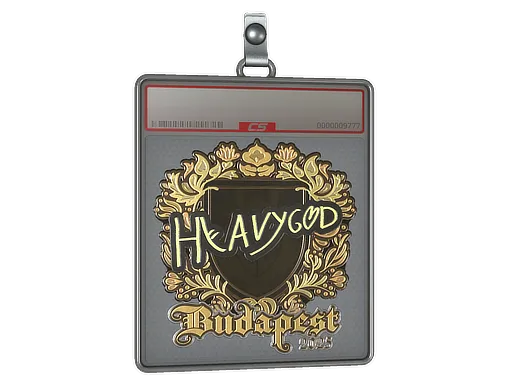 Sticker Slab | Heavygod (Gold) | Budapest 2025