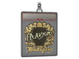 Sticker Slab | Heavygod (Gold) | Budapest 2025