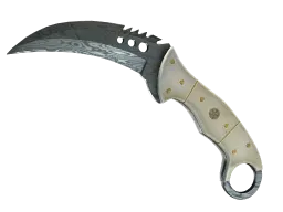★ Talon Knife | Damascus Steel (Battle-Scarred)