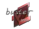 Sticker | buster | Boston 2018 CS2 skin