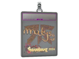 Sticker Slab | MATYS (Holo) | Shanghai 2024