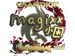 Sticker | magixx (Gold, Champion) | Shanghai 2024