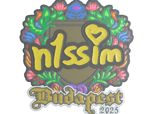 Sticker | n1ssim (Embroidered) | Budapest 2025