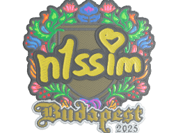 Sticker | n1ssim (Embroidered) | Budapest 2025