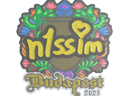 Sticker | n1ssim (Embroidered) | Budapest 2025