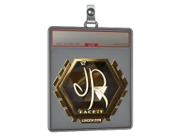 Sticker Slab | jR (Gold) | London 2018