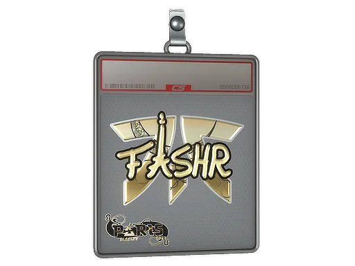 Sticker Slab | FASHR (Gold) | Paris 2023