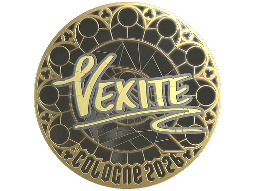Sticker | vexite (Gold) | Cologne 2026