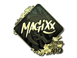 Sticker | magixx (Gold) | Rio 2022