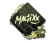 Sticker | magixx (Gold) | Rio 2022 CS2 skin