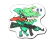 Sticker | Green Shark Shooter CS2 skin