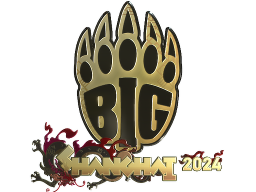 Sticker | BIG (Gold) | Shanghai 2024