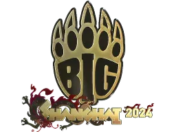 Sticker | BIG (Gold) | Shanghai 2024