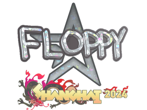 Sticker | floppy (Glitter) | Shanghai 2024