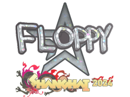 Sticker | floppy (Glitter) | Shanghai 2024