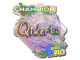 Sticker | qikert (Holo, Champion) | Rio 2022