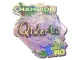 Sticker | qikert (Holo, Champion) | Rio 2022 CS2 skin
