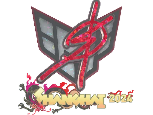 Sticker | degster (Glitter) | Shanghai 2024