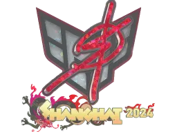 Sticker | degster (Glitter) | Shanghai 2024