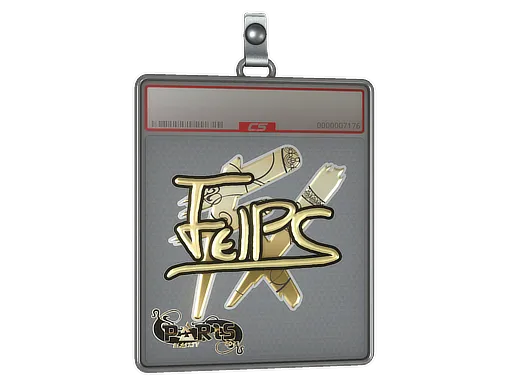 Sticker Slab | felps (Gold) | Paris 2023