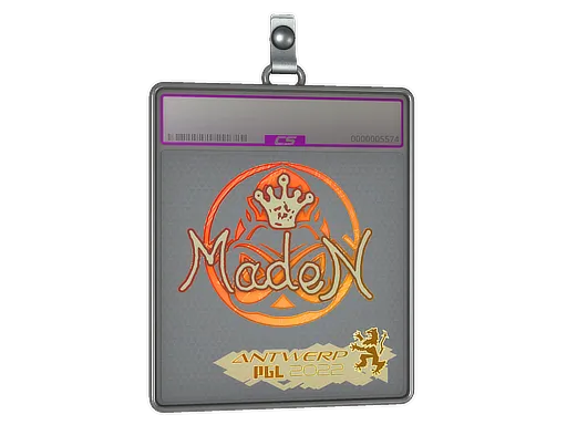 Sticker Slab | maden (Holo) | Antwerp 2022