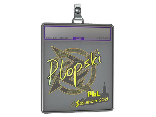 Sticker Slab | Plopski (Holo) | Stockholm 2021