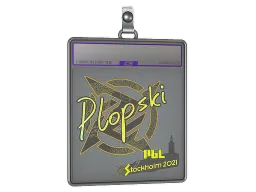 Sticker Slab | Plopski (Holo) | Stockholm 2021