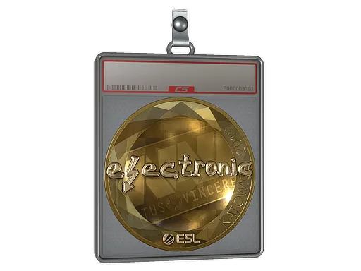 Sticker Slab | electronic (Gold) | Katowice 2019