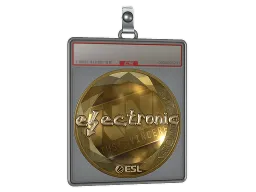 Sticker Slab | electronic (Gold) | Katowice 2019