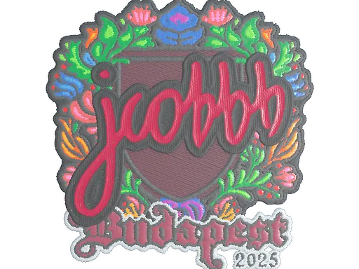Sticker | jcobbb (Embroidered) | Budapest 2025