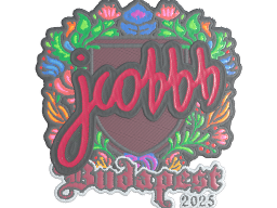 Sticker | jcobbb (Embroidered) | Budapest 2025