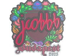 Sticker | jcobbb (Embroidered) | Budapest 2025