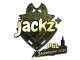 Sticker | JACKZ (Gold) | Stockholm 2021 CS2 skin